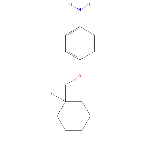 (1-Methylcyclohexanyl)methyl-4-aminophenyl Ether (CAS: 887406-96-4) - Related Chemical Product