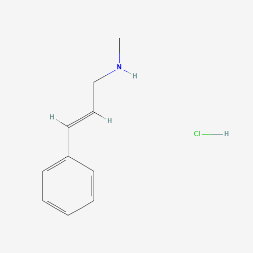 (E)-N-Methylcinnamylamine (CAS: 116939-14-1) - Chemical Structure and Molecular Formula 