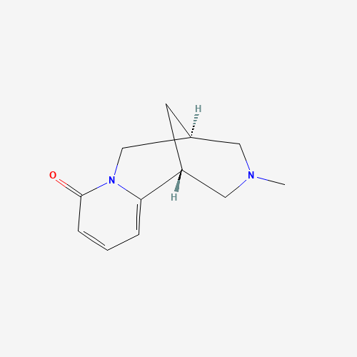 N-Methylcytisine (CAS: 486-86-2) - Chemical Structure and Molecular Formula 