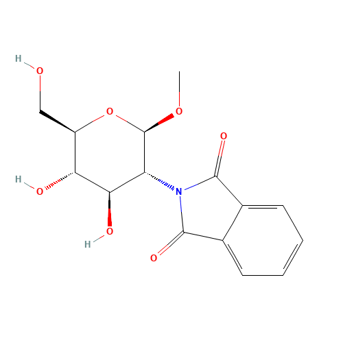 Methyl 2-Deoxy-2-N-phthalimido-b-D-glucopyranoside (CAS: 76101-14-9) - Related Chemical Product
