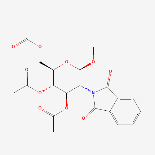 Methyl 2-Deoxy-2-N-phthalimido-3,4,6-tri-O-acetyl-b-D-glucopyranoside (CAS: 76101-13-8) - Related Chemical Product