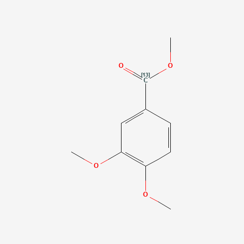Methyl 3,4-Dimethoxy[7-13C]-benzoate (CAS: 1189921-34-3) - Related Chemical Product