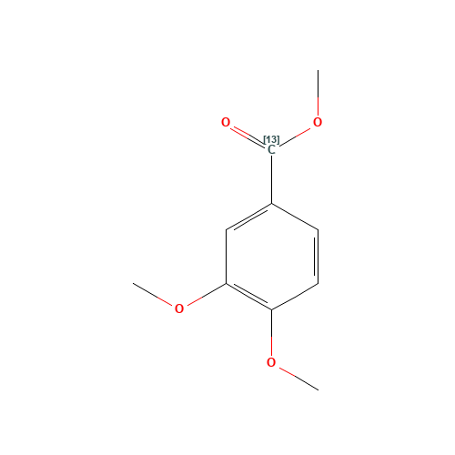 Methyl 3,4-Dimethoxy[7-13C]-benzoate (CAS: 1189921-34-3) - Related Chemical Product