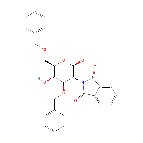 Methyl 3,6-Di-O-benzyl-2-deoxy-2-N-phthalimido-b-D-glucopyranoside (CAS: 97242-79-0) - Related Chemical Product