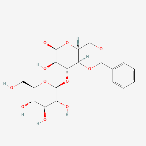 Methyl 4,6-Di-O-benzylidene-3-O-(b-D-glucopyranoside)-a-D-glucopyranoside (CAS: 72656-05-4) - Related Chemical Product