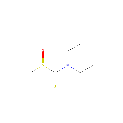 S-Methyl-N,N-diethyldithiocarbamate Sulfoxide (CAS: 145195-14-8) - Related Chemical Product