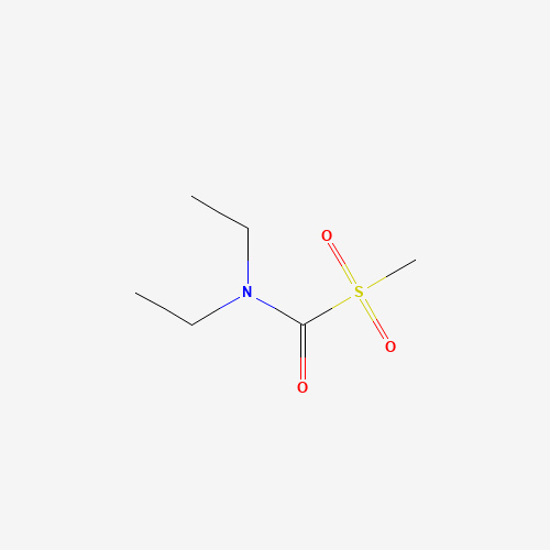 S-Methyl-N,N-diethylthiocarbamate Sulfone (CAS: 155514-79-7) - Chemical Structure and Molecular Formula 