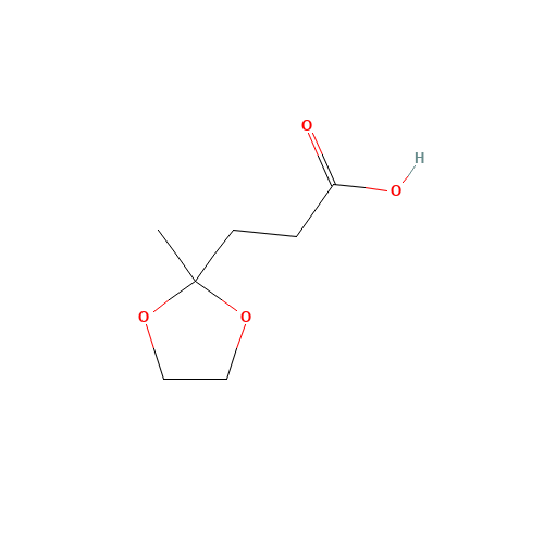 2-Methyl-1,3-dioxolane-2-propanoic Acid (CAS: 4388-57-2) - Related Chemical Product