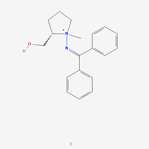 (2S)-1-Methyl-1-[N-(diphenylmethylene)]-2-hydroxymethylpyrrolidine, Hydrazonium Iodide (CAS: 168128-27-6) - Related Chemical Product