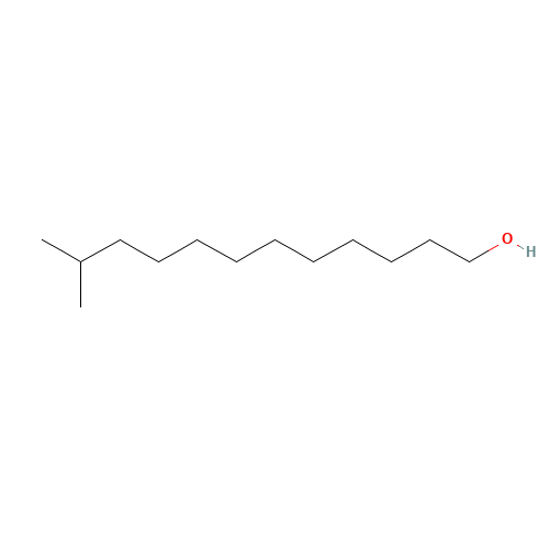 11-Methyldodecanol (CAS: 85763-57-1) - Chemical Structure and Molecular Formula 