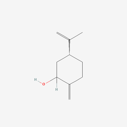 (5R)-2-Methylene-5-(1-methylethenyl)cyclohexanol (Mixture of Diastereomers) (CAS: 216655-61-7) - Chemical Structure and Molecular Formula 