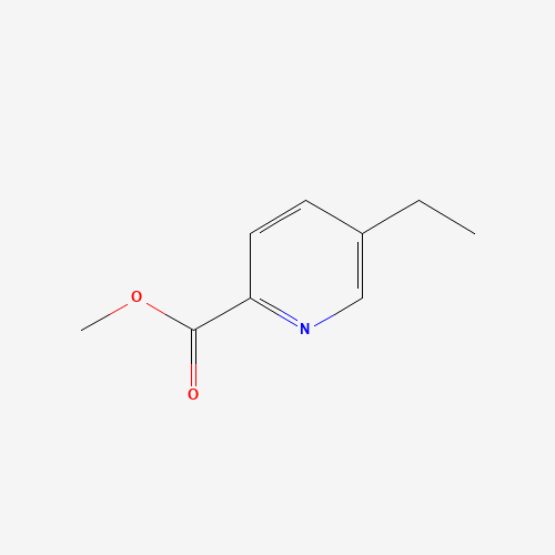 Methyl 5-Ethyl-2-pyridine-carboxylate (CAS: 13509-14-3) - Chemical Structure and Molecular Formula 