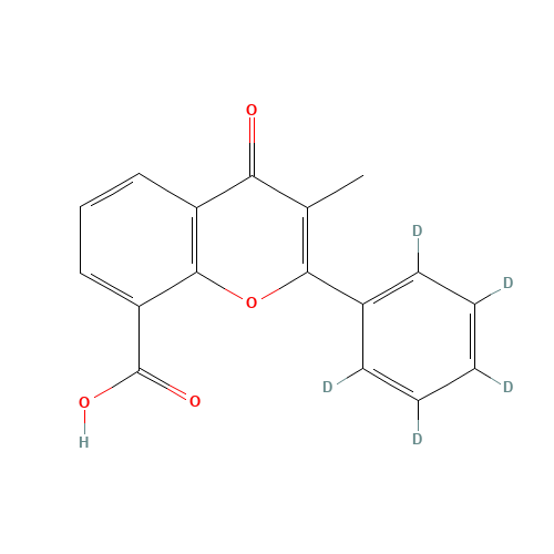 3-Methylflavone-8-carboxylic Acid-d5 (CAS: 1189883-79-1) - Related Chemical Product