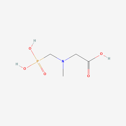 Methyl Glyphosate (CAS: 24569-83-3) - Chemical Structure and Molecular Formula 