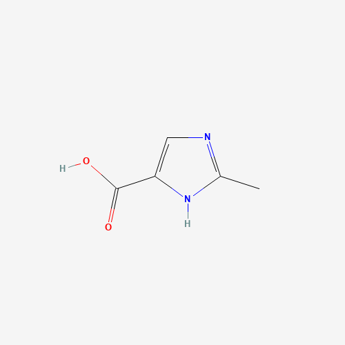 2-Methyl-1H-imidazole-5-carboxylic Acid (CAS: 1457-58-5) - Chemical Structure and Molecular Formula 