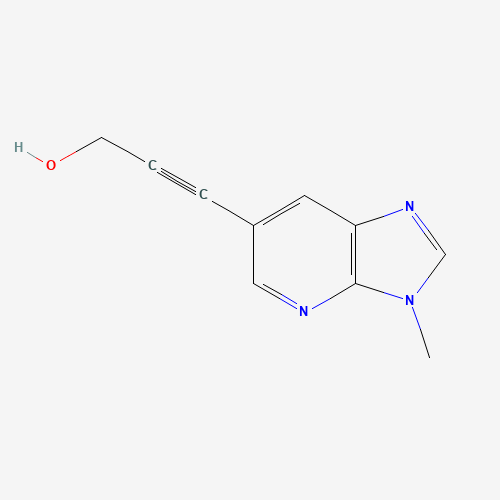 3-(3-Methyl-3H-imidazo[4,5-b]pyridin-6-yl)-2-propyn-1-ol (CAS: 1171920-73-2) - Related Chemical Product