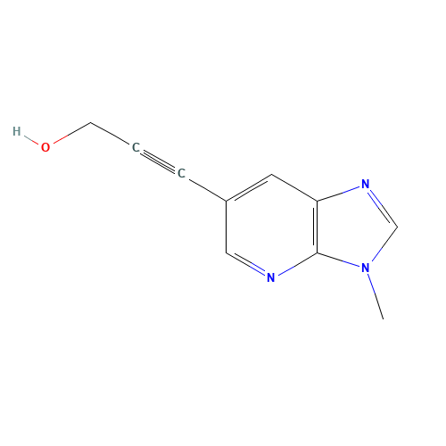3-(3-Methyl-3H-imidazo[4,5-b]pyridin-6-yl)-2-propyn-1-ol (CAS: 1171920-73-2) - Related Chemical Product