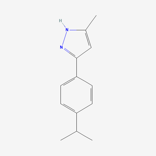 5-Methyl-3-p-isopropylphenylpyrazole (CAS: 1035092-07-9) - Related Chemical Product