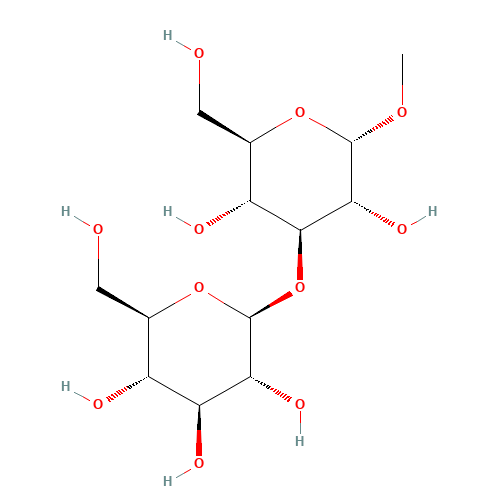 Methyl a-D-laminaribioside (CAS: 7115-19-7) - Chemical Structure and Molecular Formula 
