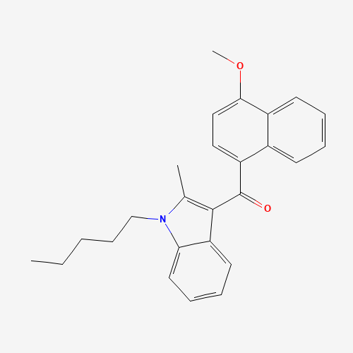 2-Methyl-1-pentyl-3-(4-methoxynaphthoyl)indole (CAS: 316189-74-9) - Related Chemical Product