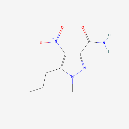 1-Methyl-4-nitro-5-propyl-1H-pyrazole-3-carboxamide (CAS: 247583-72-8) - Related Chemical Product