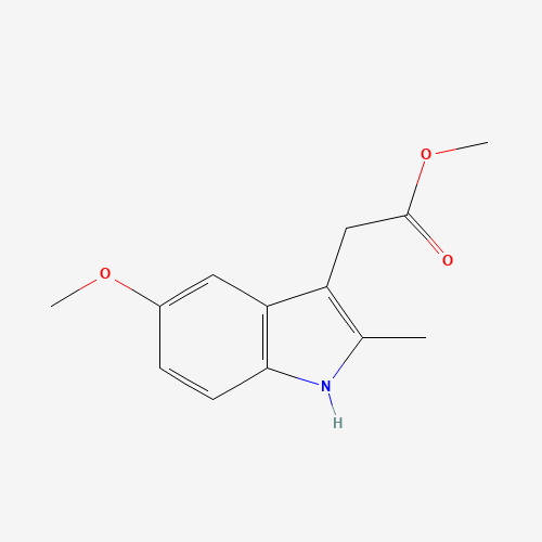 Methyl 5-Methoxy-2-methylindole-3-acetate (CAS: 7588-36-5) - Related Chemical Product