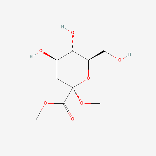 Methyl (Methyl 3-Deoxy-D-arabino-heptulopyranosid)uronate (CAS: 85549-51-5) - Related Chemical Product