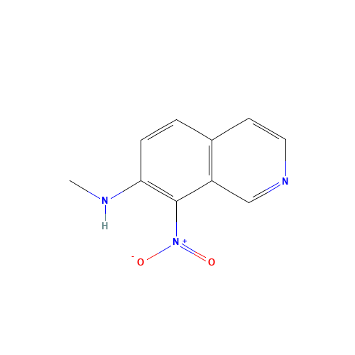 N-Methyl-8-nitro-7-isoquinolinamine (CAS: 148556-87-0) - Related Chemical Product