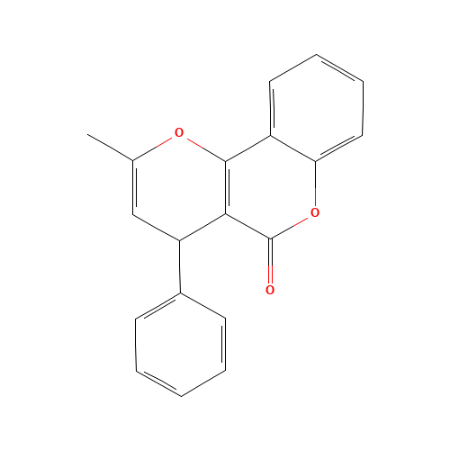 rac-2-Methyl-4-phenyl-4H-pyrano[3,2-c]benzopyran-5-one (CAS: 15151-14-1) - Related Chemical Product