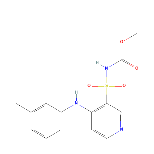 [[4-[(3-Methylphenyl)amino]-3-pyridinyl]sulfonyl]carbamic Acid Ethyl Ester (CAS: 72810-57-2) - Related Chemical Product