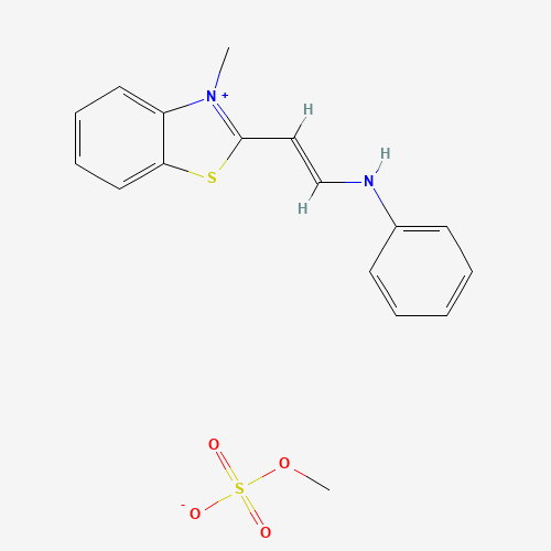 3-Methyl-2-[2-(phenylamino)ethenyl]benzothiazolium Methyl Sulfate (CAS: 301671-47-6) - Related Chemical Product