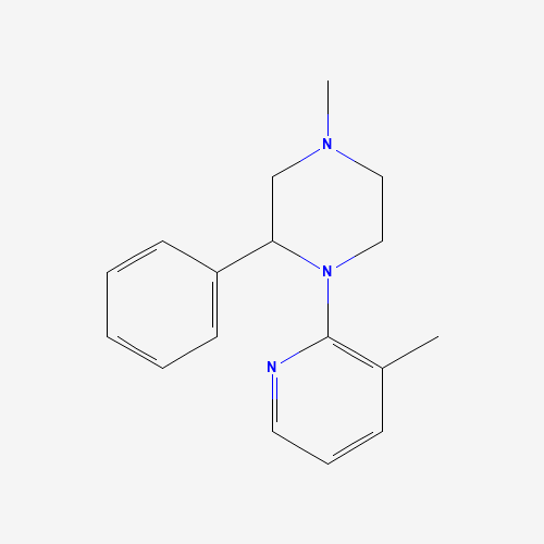 4-Methyl-1-(3-methyl-2-pyridinyl)-2-phenylpiperazine (CAS: 191546-94-8) - Related Chemical Product