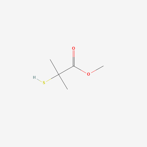 Methyl 2-Mercapto-2-methylpropionate chemical structure Methyl 2-Mercapto-2-methylpropionate (CAS: 87123-08-8) - Chemical Structure and Molecular Formula