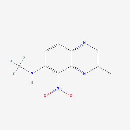 2-Methyl-7-methylamino-d3-8-nitro-quinoxaline (CAS: 1020718-63-1) - Related Chemical Product