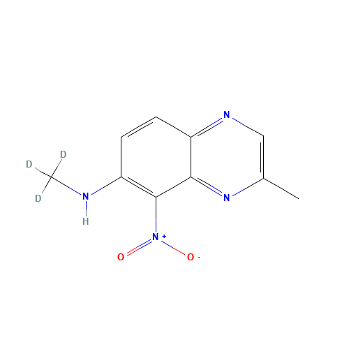 2-Methyl-7-methylamino-d3-8-nitro-quinoxaline (CAS: 1020718-63-1) - Related Chemical Product