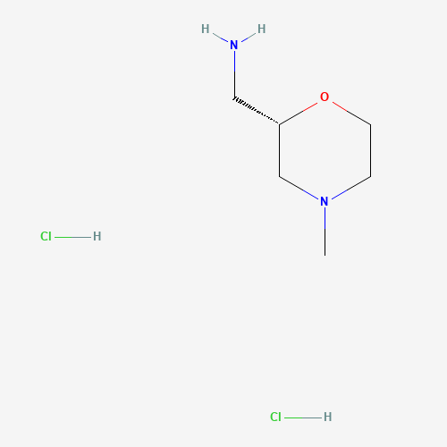 (2S)-4-Methyl-2-morpholinemethanamine Dihydrochloride (CAS: 137524-88-0) - Related Chemical Product
