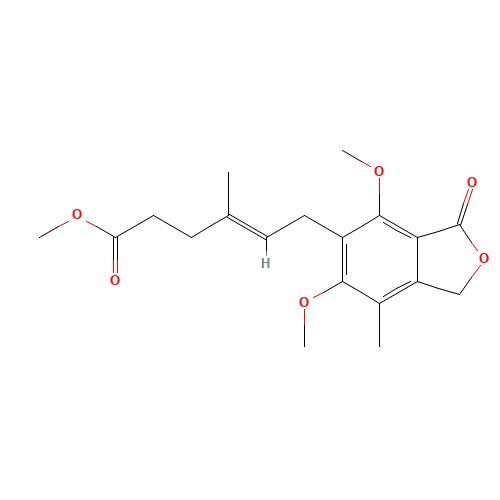 6-O-Methyl Mycophenolic Acid Methyl Ester (CAS: 60435-90-7) - Related Chemical Product