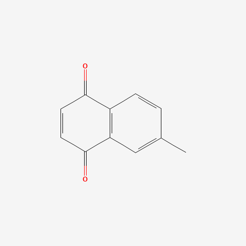 6-Methyl-1,4-naphthoquinone (CAS: 605-93-6) - Chemical Structure and Molecular Formula 