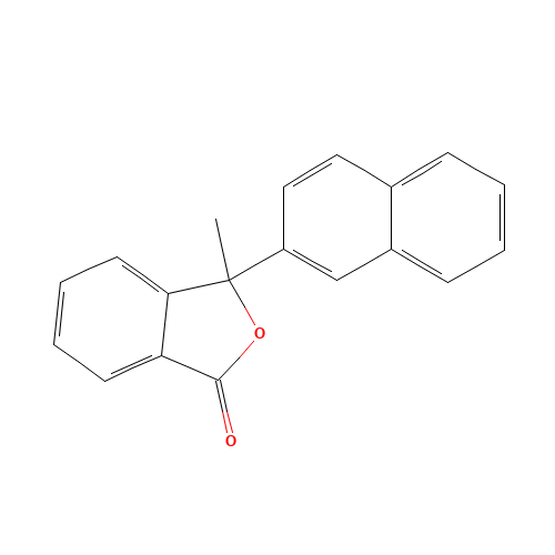3-Methyl-3-(1-naphthyl)phthalide (CAS: 107796-84-9) - Related Chemical Product