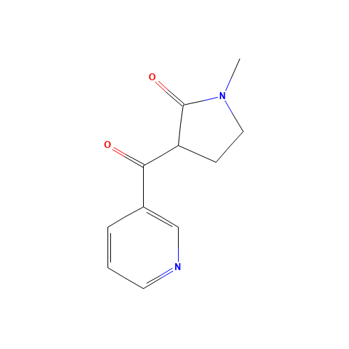 (R,S)-1-Methyl-3-nicotinoylpyrrolidone (CAS: 125630-28-6) - Related Chemical Product