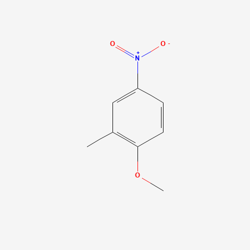 2-Methyl-4-nitroanisole (CAS: 50741-92-9) - Chemical Structure and Molecular Formula 
