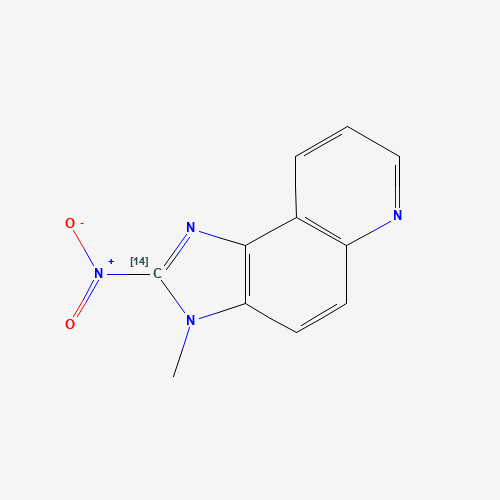 3-Methyl-2-nitro-3H-imidazo[4,5-F]quinoline-2-14C (CAS: 161406-39-9) - Related Chemical Product