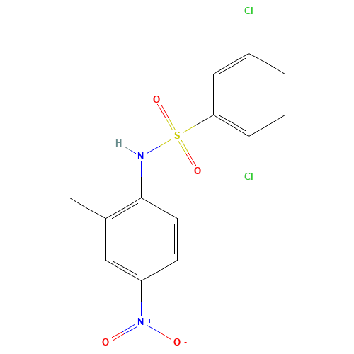 N-(2-Methyl-4-nitrophenyl)-2,5-dichlorobenzenesulfonamide (CAS: 108409-83-2) - Related Chemical Product