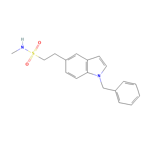 N-Methyl-[2-(1-benzylindol-5-yl)ethane-1-sulfonamide (CAS: 894351-85-0) - Related Chemical Product