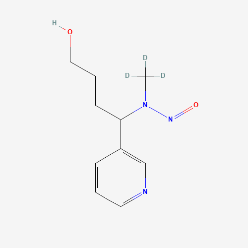 4-[N-(Methyl-d3)-N-nitrosamino]-4-(3-pyridyl)butane-1-ol (CAS: 1184990-35-9) - Related Chemical Product