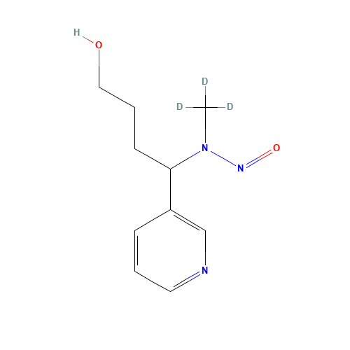 4-[N-(Methyl-d3)-N-nitrosamino]-4-(3-pyridyl)butane-1-ol (CAS: 1184990-35-9) - Related Chemical Product