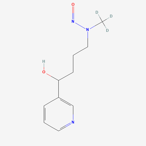 4-(Methyl-d3-nitrosamino)-1-(3-pyridyl)-1-butanol (CAS: 1020719-61-2) - Related Chemical Product