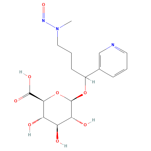 4-(Methylnitrosamino)-1-(3-pyridyl)-1-butanol N-b-D-Glucuronide (CAS: 350508-29-1) - Related Chemical Product