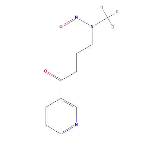 4-(Methyl-d3-nitrosamino)-1-(3-pyridyl)-1-butanone (CAS: 86270-92-0) - Related Chemical Product