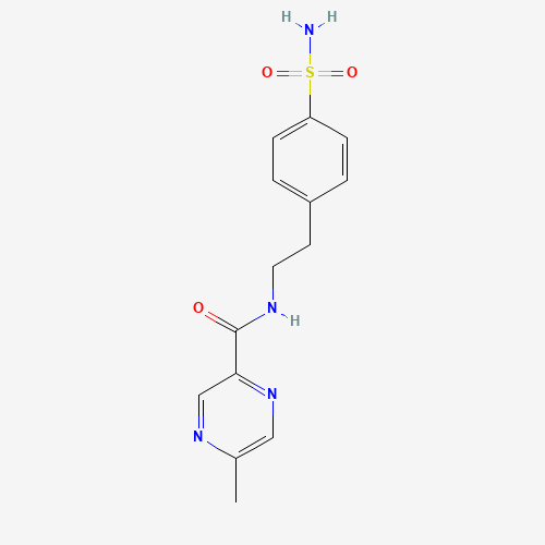 4-[b-(5-Methylpyrazinyl-2-carboxamido)ethyl]benzene Sulfonamide (CAS: 33288-71-0) - Related Chemical Product